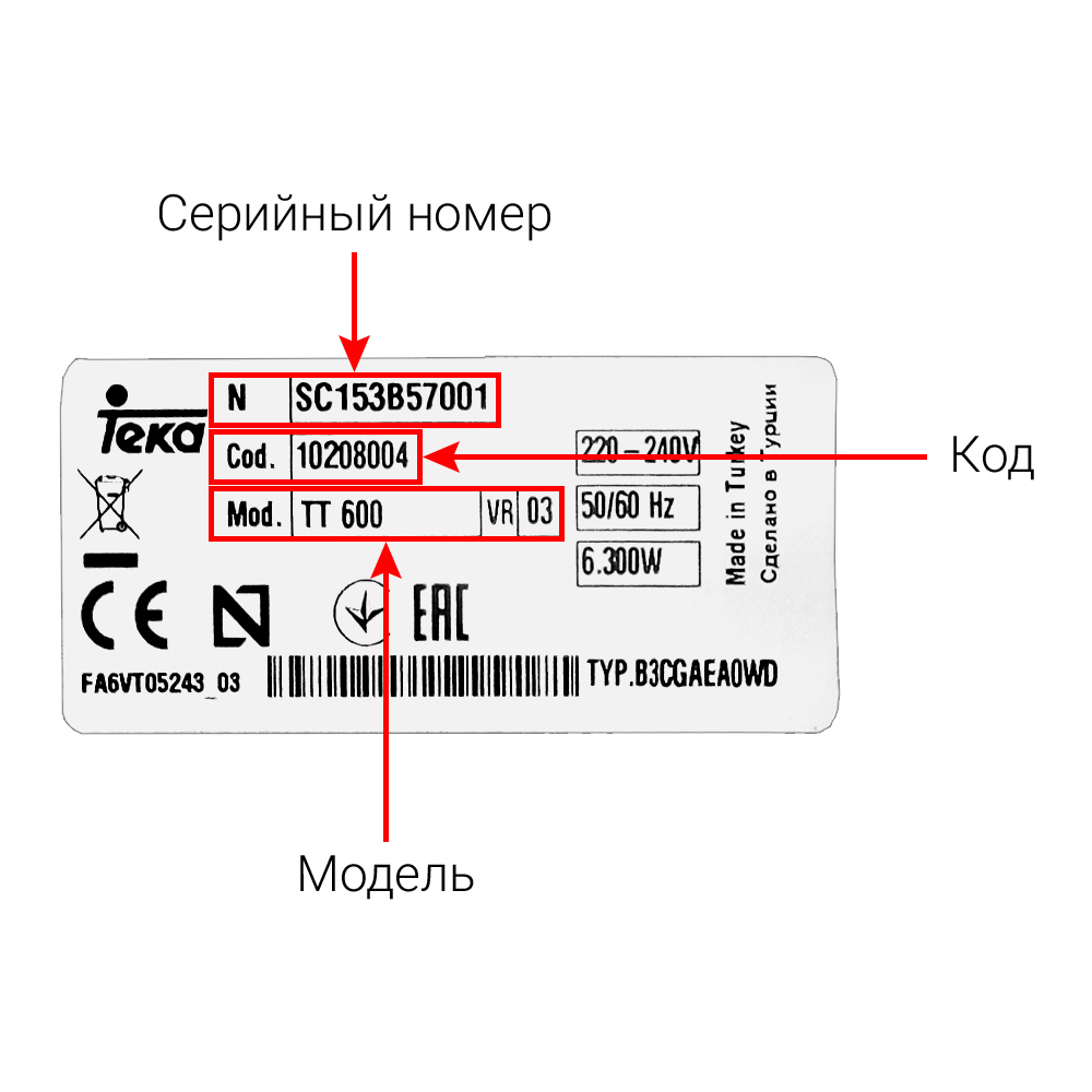Электрические, газовые плиты, духовые шкафы и варочные панели TEKA