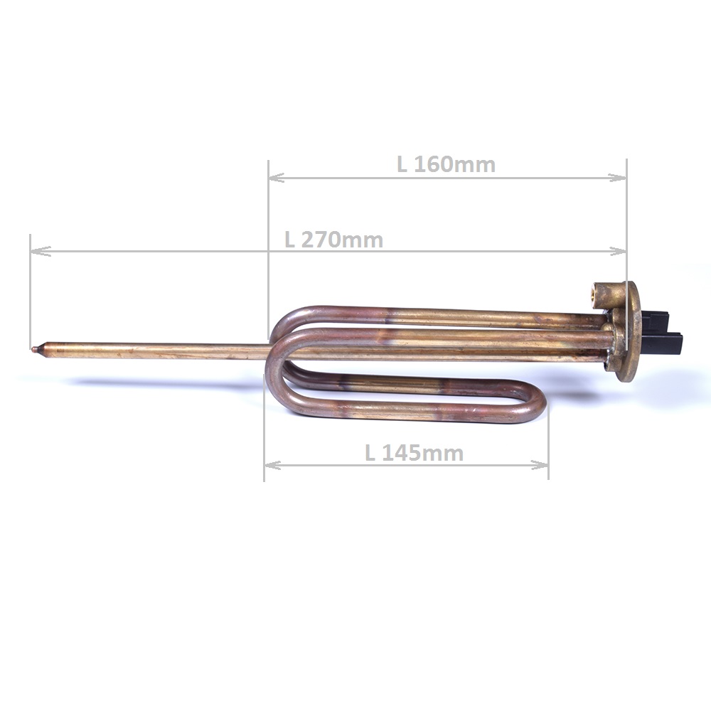 картинка Нагревательный элемент (ТЭН) 1500Вт M6  водонагревателя в Сервисном центре «Близнецов»