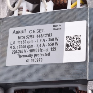 картинка Мотор стиральной машины в Сервисном центре «Близнецов»