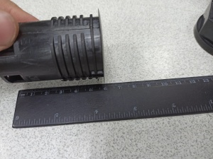 картинка Стакан ручки управления, черный (1 шт.) духового шкафа в Сервисном центре «Близнецов»