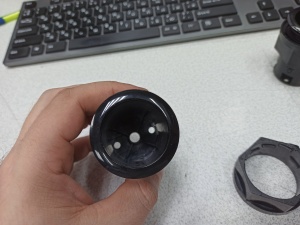 картинка Стакан ручки управления, черный (1 шт.) духового шкафа в Сервисном центре «Близнецов»