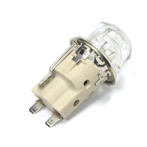 картинка Лампа в сборе с плафоном и цоколем 25W духовки в Сервисном центре «Близнецов»