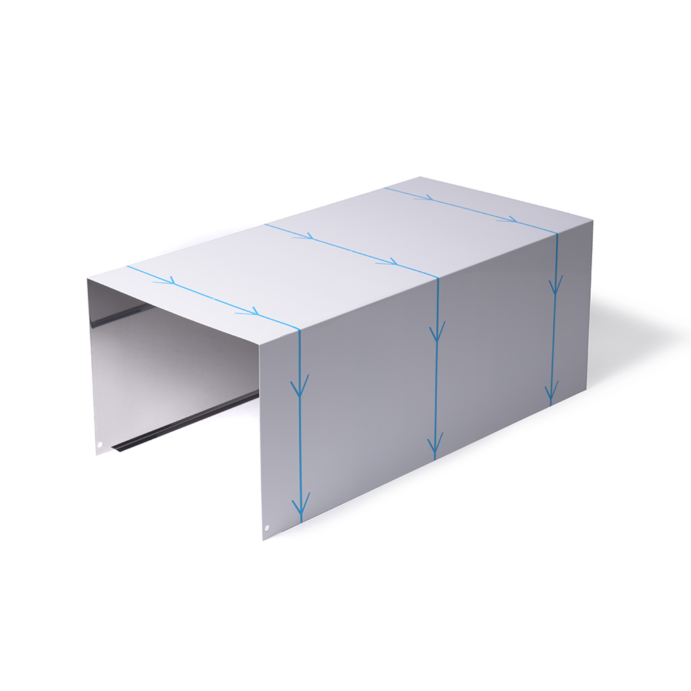 картинка Металлический короб вытяжки в Сервисном центре «Близнецов»