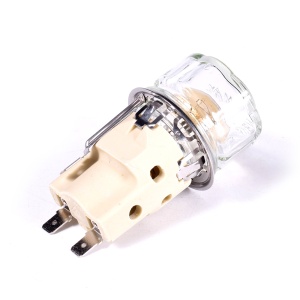 картинка Лампа в сборе с плафоном и цоколем 25W духовки в Сервисном центре «Близнецов»