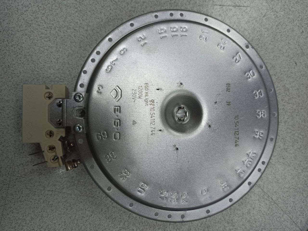 картинка Конфорка d145 1200W варочной поверхности (разборки) в Сервисном центре «Близнецов»