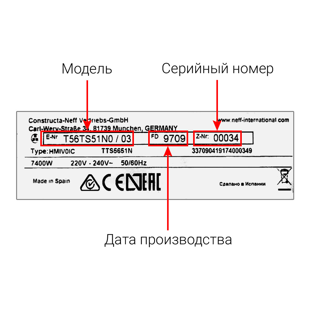 Электрические, газовые плиты, духовые шкафы и варочные панели NEFF