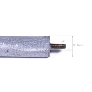 картинка Анод магниевый D:10 L:14 M4 (04) водонагревателя в Сервисном центре «Близнецов»