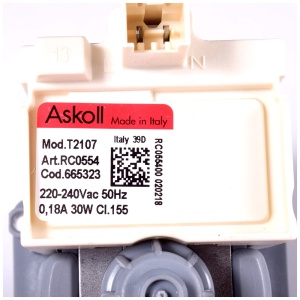 картинка Насос сливной стиральной машины в Сервисном центре «Близнецов»