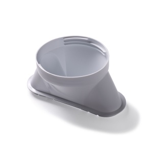 картинка Кольцо воздуховода (внешнее) белое ZACM-09/12 MS/N1 мобильного кондиционера в Сервисном центре «Близнецов»