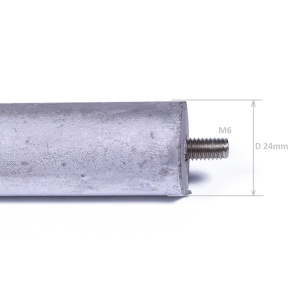 картинка Анод магниевый  24*170, O (11) водонагревателя в Сервисном центре «Близнецов»